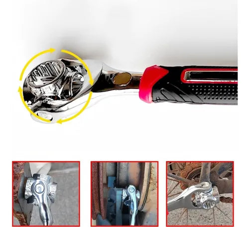 LLAVE UNIVERSAL 48 EN 1 HERRAMIENTA MULTIFUNCIONAL VERSÁTIL
