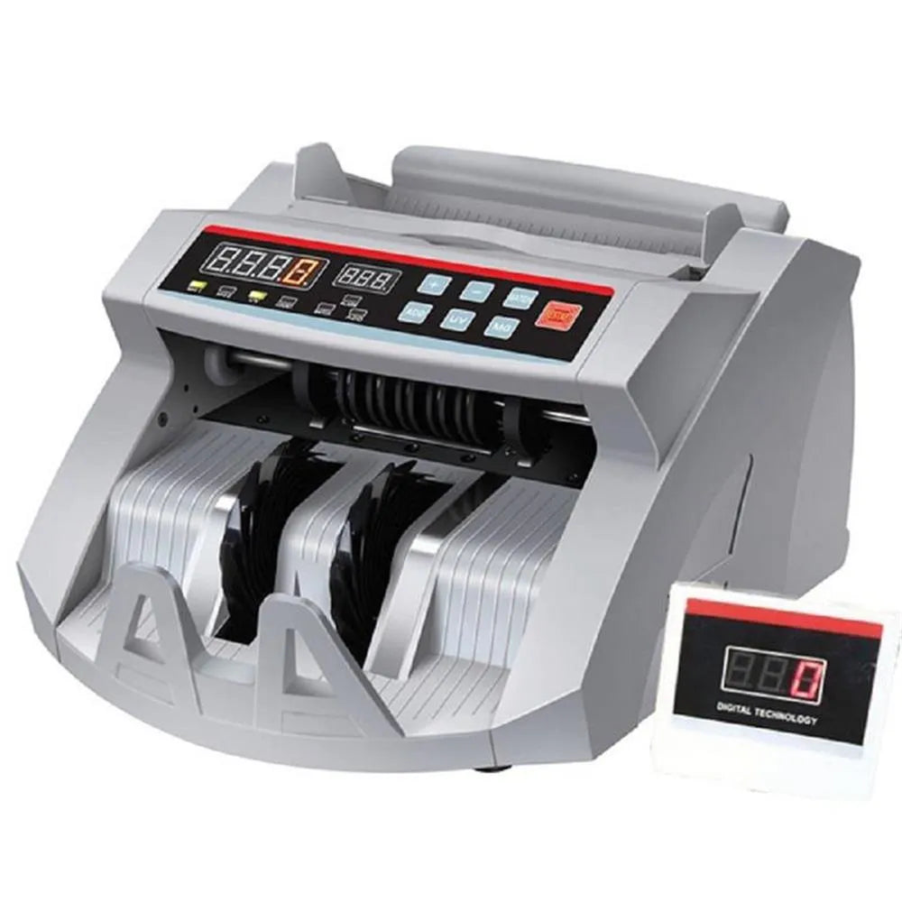 MÁQUINA CONTADORA DE BILLETES CON DETECTOR DE DINERO FALSO