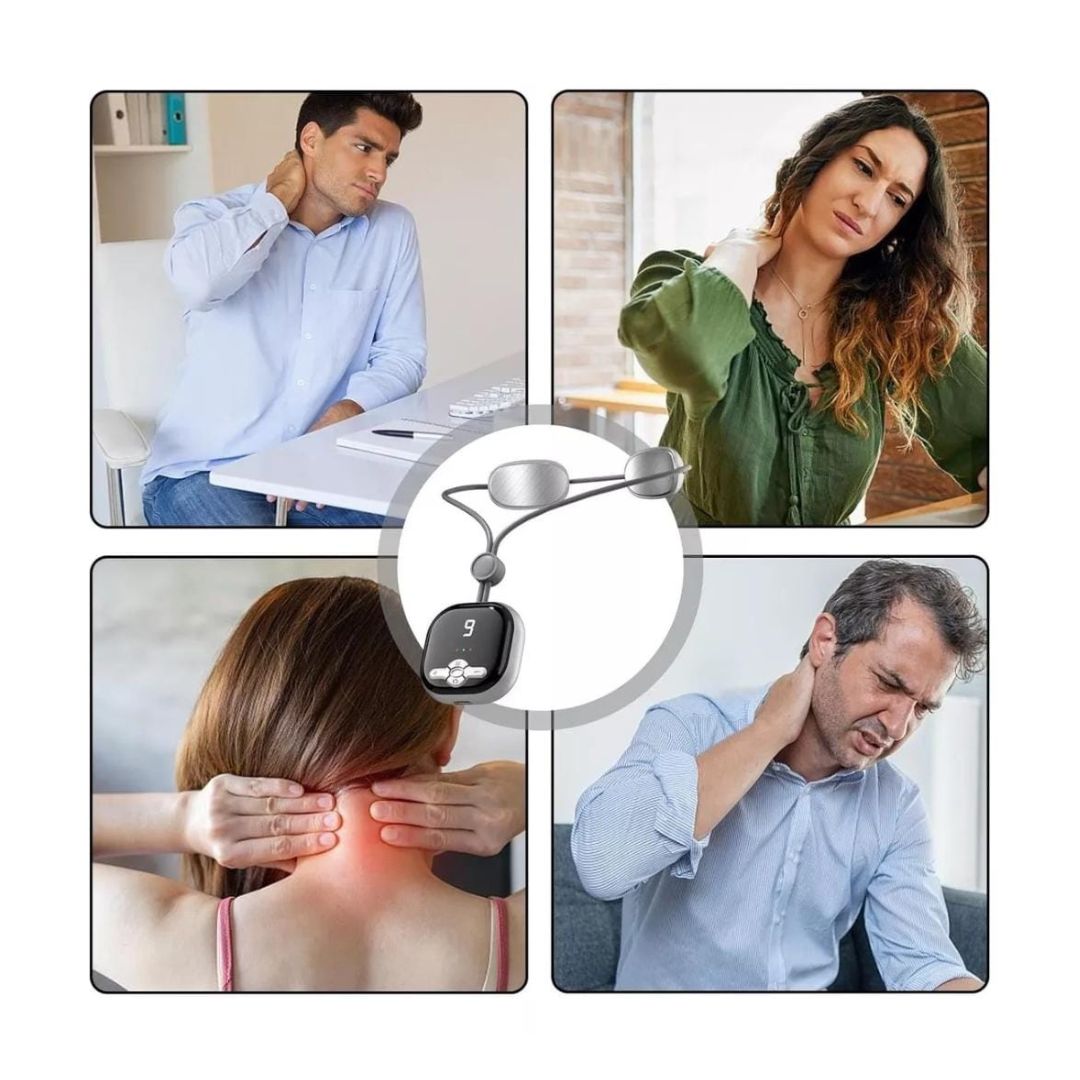MASAJEADOR CERVICAL CON CORRIENTE