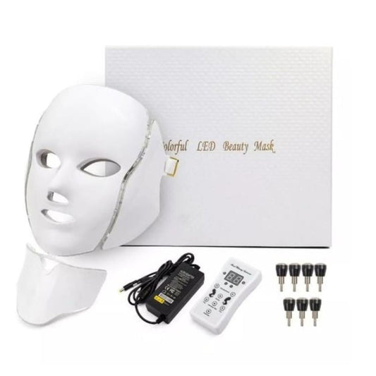 MASCARILLA FACIAL CON LUZ UV