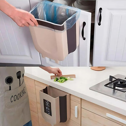 CANECA DE BASURA PLEGABLE (25 cms X 28 cms)