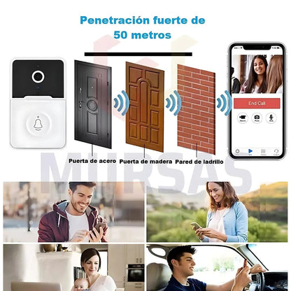 TIMBRE CON CAMARA INALAMBRICA