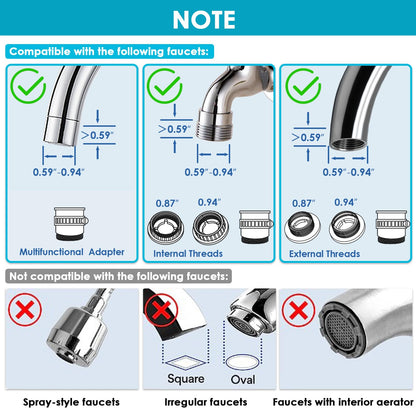 FILTRO DE AGUA PARA GRIFO 7 NIVELES