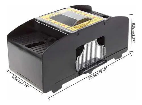 MEZCLADOR AUTOMÁTICO DE CARTAS WEN SHUFFLER – BARJADOR ELÉCTRICO PARA PÓKER Y UNO