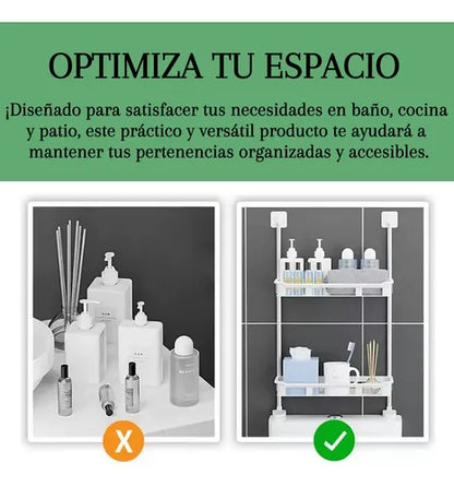ORGANIZADOR PARA BAÑO DE 2 NIVELES