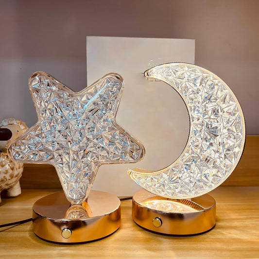 LÁMPARA DECORATIVA DE CRISTAL